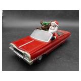 Gemmy Musical Lowrider Car w/Santa &