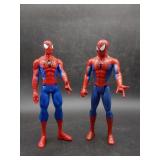 2 Spiderman Figures