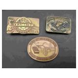 3 Belt Buckles