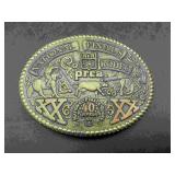 National Finals Rodeo Belt Buckle 40th Anniversary