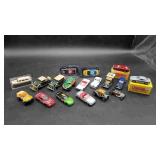 18 Matchbox, Hot Wheels & Misc Cars