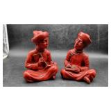 Universal 1958 Cinnabar & Gold Asian Scholars