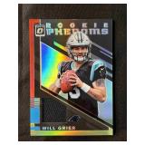Will Grier Rookie Phenoms Prizm Relic