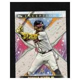 Ronald Acuna, Jr. Inception Short Print