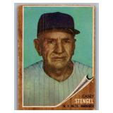 Casey Stengel 1962 Topps