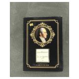 Pieces of the Past Relic Aaron Burr #17 2024