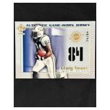 Craig Yeast Game Worn Patch /84