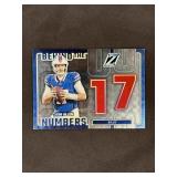 Josh Allen Behind The Numbers Silver Prizm