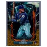 Matt Shaw Extraterrestrial Talent Gold  #/50