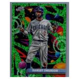 Dansby Swanson Green Space Dust Refractor /75