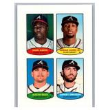 Aaron/Acuna Jr. /Riley / Swanson Stamps Card