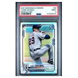 TARIK SKUBAL ROOKIE REFRACTOR /499 PSA9