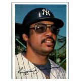 Reggie Jackson 1981 Topps Home Team Photos