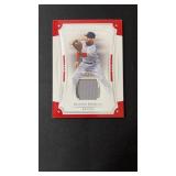 Dustin Pedroia Patch Card