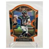 Sam Darnold Orange Prizm Die Cut Select