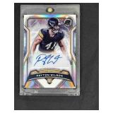 Payton Wilson Rookie Refractor Auto