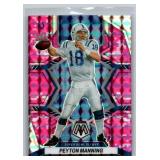 Peyton Manning Pink Mosiac Prizm