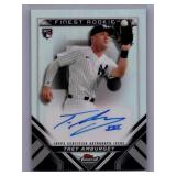 Trey Amburgey Finest Rookies Auto