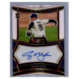 Craig Yoho Select Baseball Prizm Rookie Auto