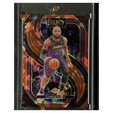 LeBron James Red Cracked Ice