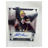 Brett Favre Stainless Stars Auto