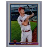 Mike Trout Throwback Refractor