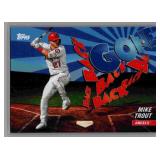 Mike Trout Back, Back, Back...Gone!