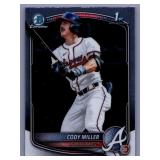 Cody Miller 1st Bowman Chrome (Played at ETSU)