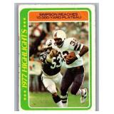 OJ Simpson 1978 Topps #4