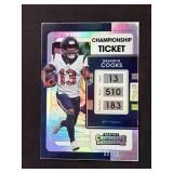 Brandin Cooks Contenders /99 Chamionship Ticket