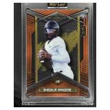 Shedeur Sanders Wild Card Mirror Orange /75