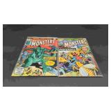 Marvel Comics, Where Monsters Dwell No 28 &34