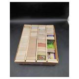 Box of Action Figure Trading Cards