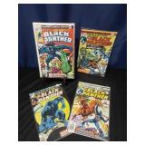 Bronze Age Marvel Black Panther, #4, 17, 22,& 23