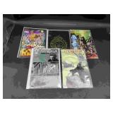 5 Various Signed Comics