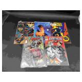 5 Various Signed Comics with COA