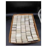 Box of Baseball, Football & Basketball Cards