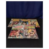 Marvel, Conan the Barbarian Vol.1, #41, 43-45, 47