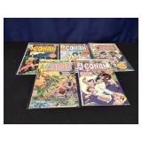 Marvel, Conan the Barbarian Vol.1, #56-58, 60, 62