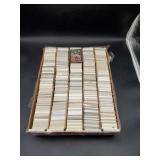 Box of Mixed Baseball & Football Cards