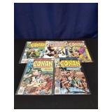 Marvel, Conan the Barbarian Vol.1, #74-76, 78, 80