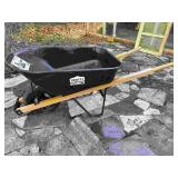 Project Source 5.5 cubic foot Wheel Barrow