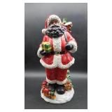 Black Santa Clause Figurine