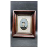 Shadowbox Black & White Photo Framed