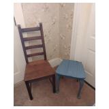 Wood Chair & Chair Bottom