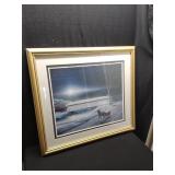Framed Don Iverson Covered Bridge Print