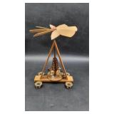 German Pyramid with Handpainted Wooden