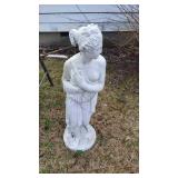 Greecian Lady Concrete Yard Ornament