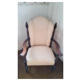 Solid Wood Upholstered Chair