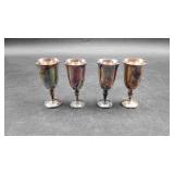 4 Reed & Barton Mini Goblets